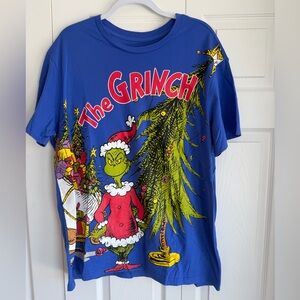 Men’s Blue Grinch T-Shirt 2XL
